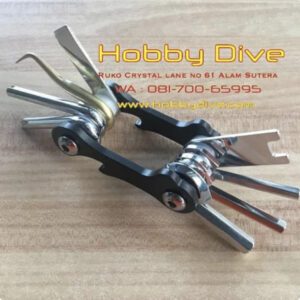 Diving Equipment Portable Folding Key Wrench 8in1 Repairing Tools