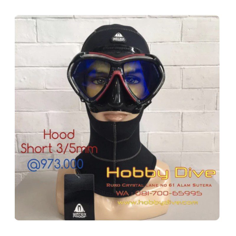 Waterproof Short 3/5mm Hood With bib H1