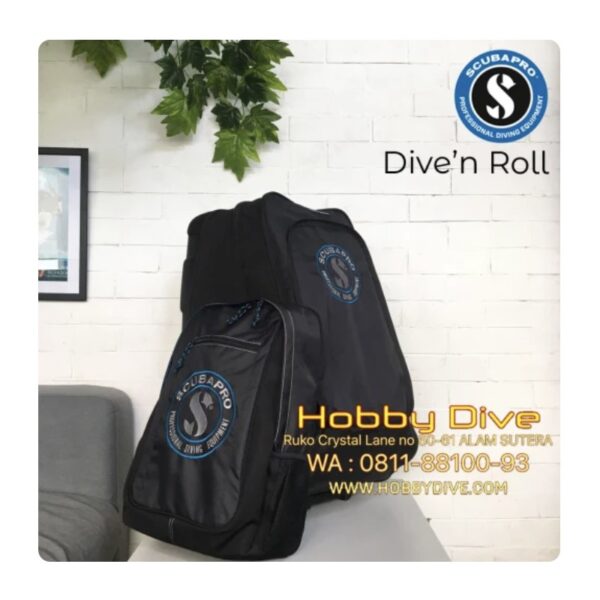 SCUBAPRO Dive'n Roll Bag Light - Alat Diving - Traveling Bag