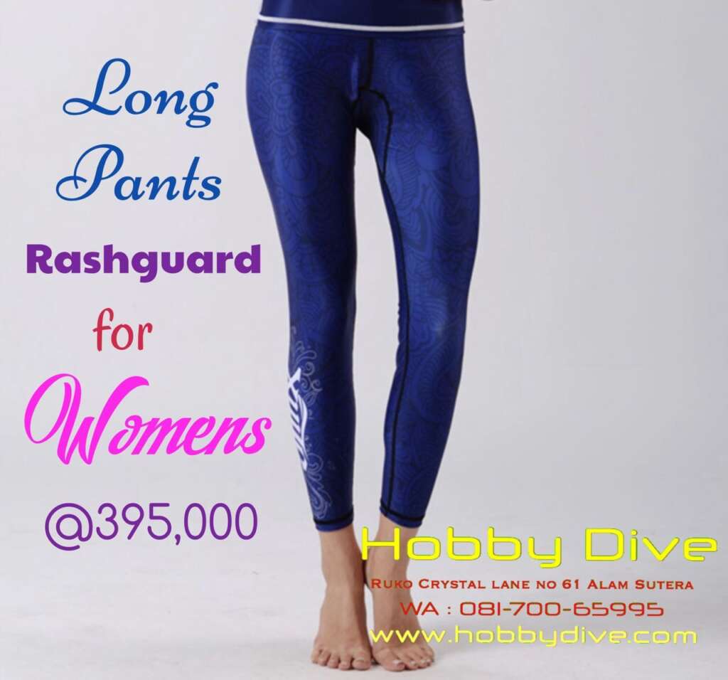 Slinx Long Pants Rashguard Women Blue HD-SL10