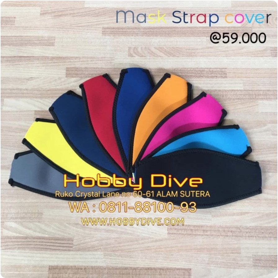 [HD-215] Mask Strap Cover Neoprene Scuba Diving Accessories