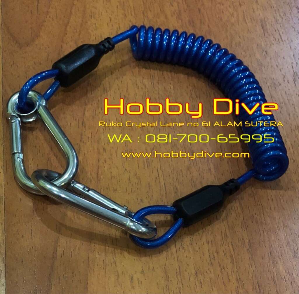 Heavy Duty Shock Line Wire with Carabiner HD-023