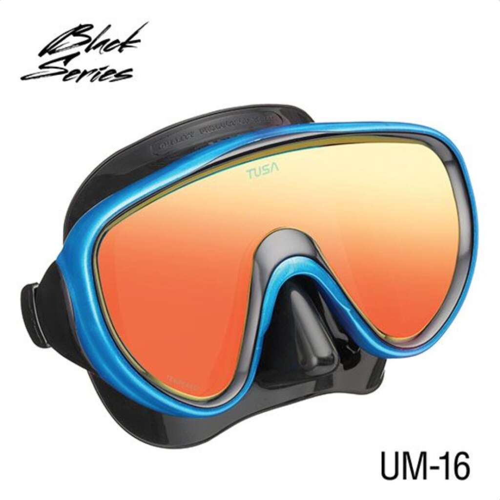TUSA Serene Adult Combo (Mirror Lens) Mask + Snorkel UC-1625MQB