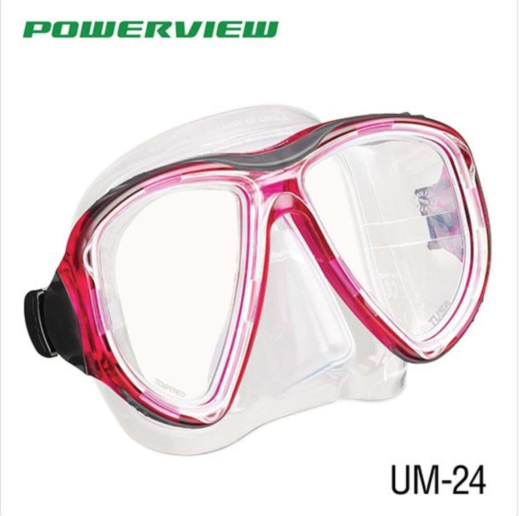 Tusa Power View Dry Combo Mask + Snorkel UC-2425