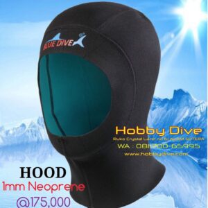 Blue Dive Hood 1mm Neoprene Diving Snorkelling HD-082