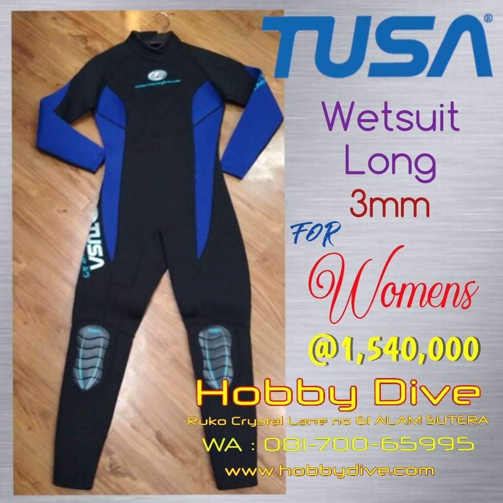 Tusa Wetsuit Women Full Suit Long 3mm TFS-32FB
