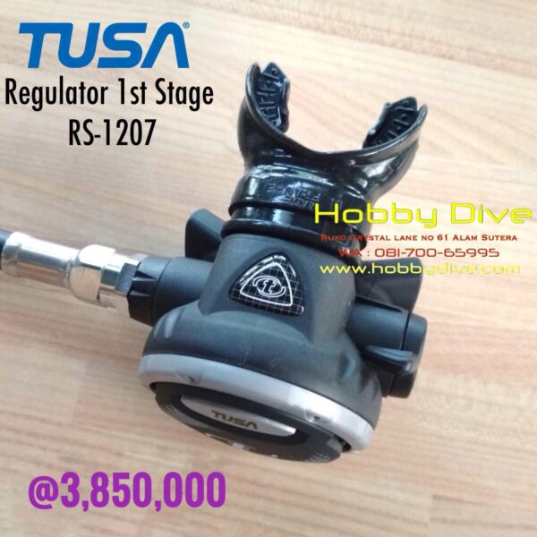 TUSA Regulator R-1200 STAGE 1 + S-0007 2nd STAGE RS-1207
