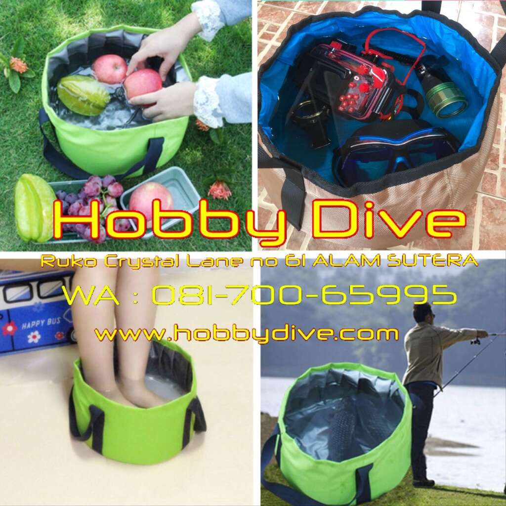 Waterproof Foldable Bucket Wash Bag HD-112