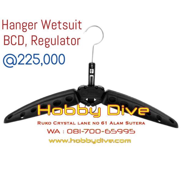 Multi Purpose Folded Hanger for Wetsuit BCD Scuba Diving Gear HD-116