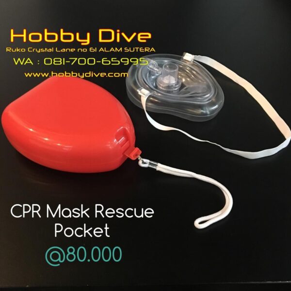 CPR Mask Rescue Pocket Resuscitator One Way Valve HD-190