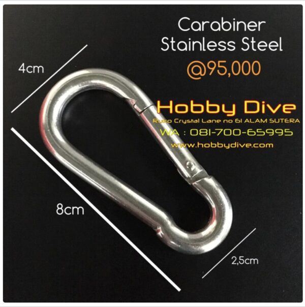 [ HD-222] Carabiner Stainless Steel Scuba Diving Accessories