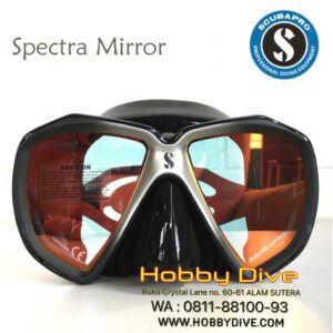 SCUBAPRO Dive Mask Spectra Mirror Scuba Diving SP-MK02