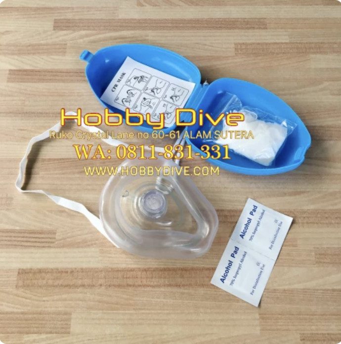 CPR Mask Rescue Pocket Resuscitator One Way Valve HD-190