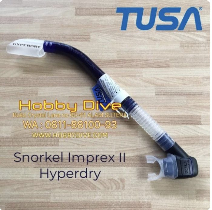 Tusa Snorkel Imprex II Hyperdry - FY