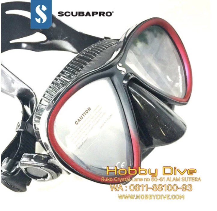 Scubapro Mask Synergy Twin Trufit Black Skirt Yellow SP-MK03