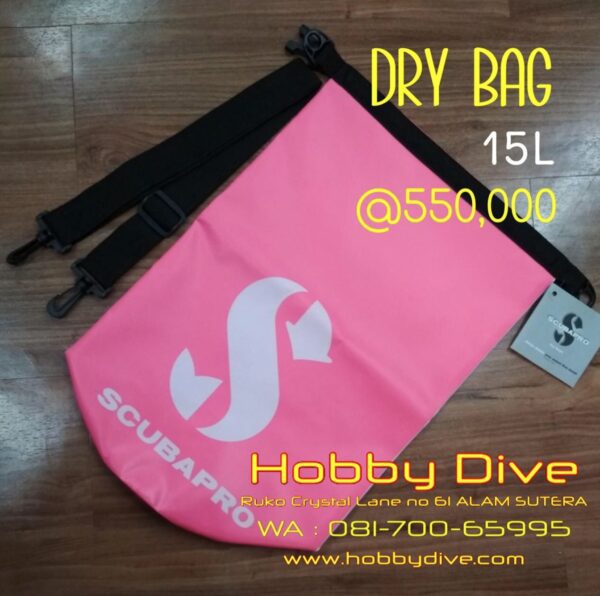 Scubapro Drybag volume 15L SCU-DRY-15