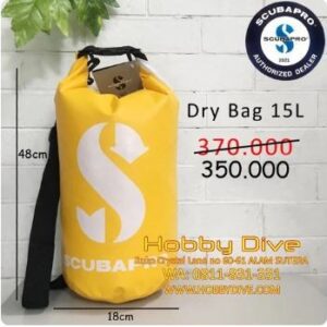 Scubapro Drybag volume 15L SCU-DRY-15
