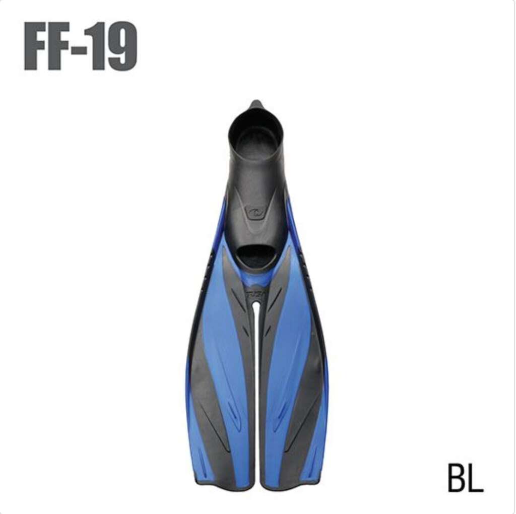 TUSA Long Blade Snorkelling Fin FF-19-BK