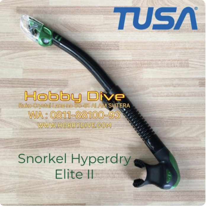 Tusa Snorkel Hyperdry Elite II SP-0101QB