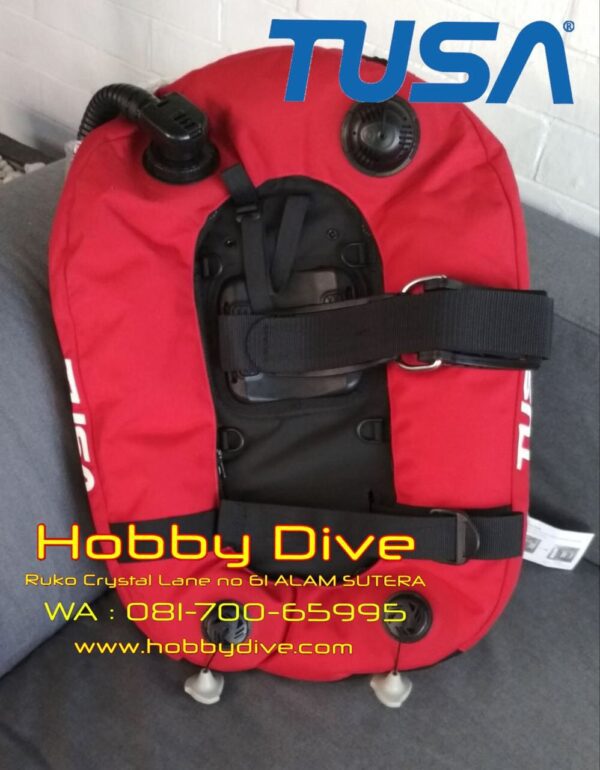 TUSA BCD BC-0202B DONUT Jacket Scuba Diving Red BC-0202B-R