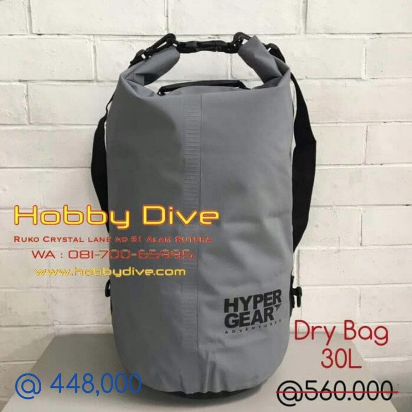 Hypergear 30L Dry Bag Yellow HPG-301053