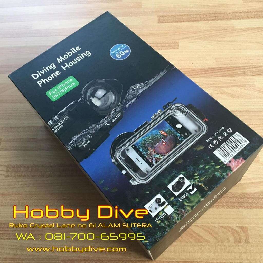 [HD-258] Underwater Housing Mobile Phone iPhone 6 / 7/ 8 Plus