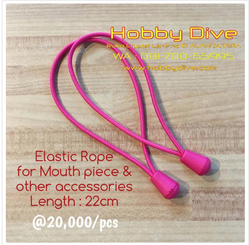 [HD-226] Elastic Rope Mouthpiece Holder 22cm
