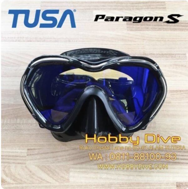 ショッピング価格 TUSA 最高級ダイビングマスク Paragon S M1007SQB WA