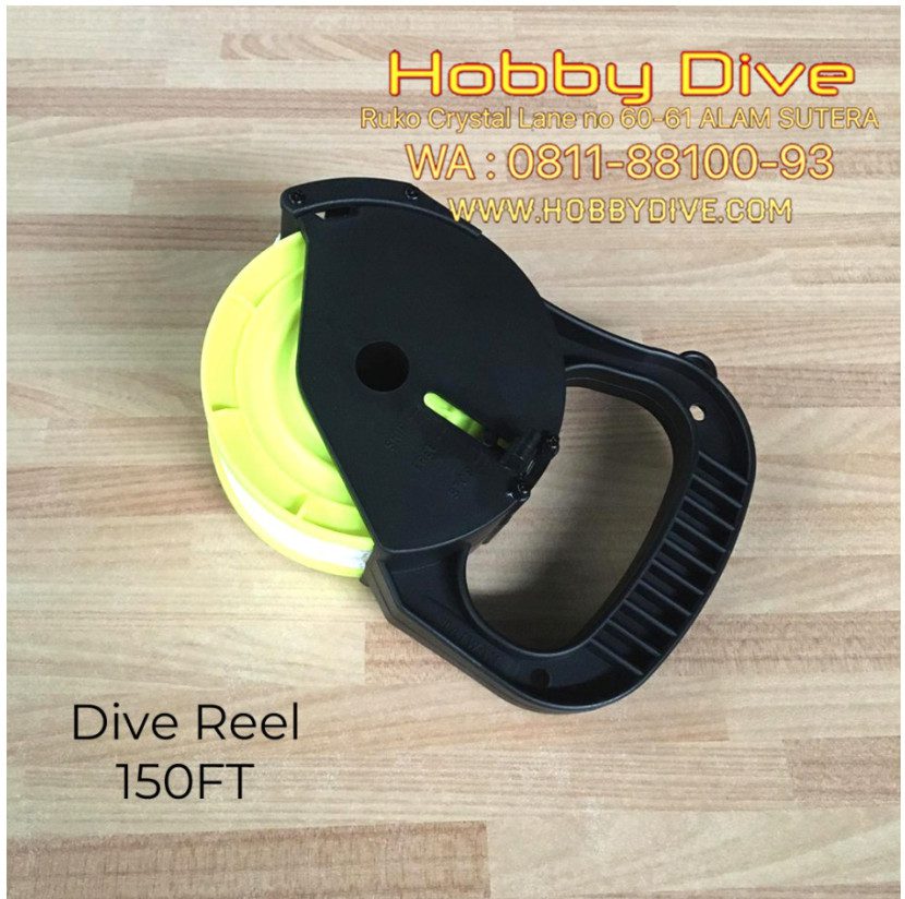 Multi Purpose Dive Reel 150FT HD-339 Accessories Diving Yellow