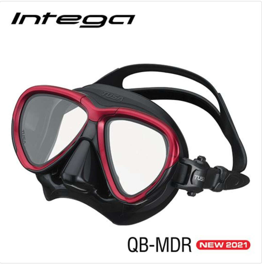 [M2004] TUSA Mask Intega with Corrective Lenses - Scuba Diving