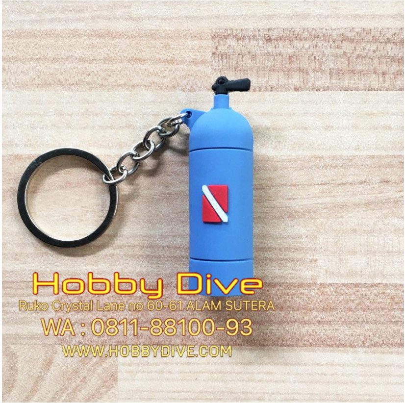 Scuba Tank Keychain Key Chain - Diving Accessories HD- 547