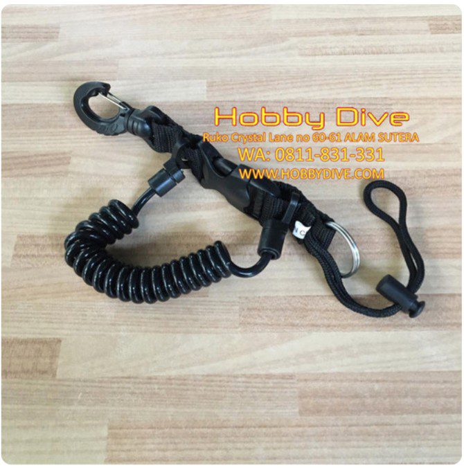 MAUI Spring Lanyard with Quick Release Clip MI-00600 - Scuba Diving
