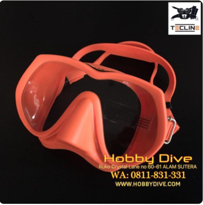TECLINE Frameless Super View Mask - Scuba Diving