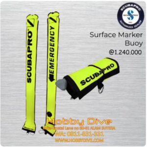 Scubapro SMB 1.4m Nylon Yellow Scuba Diving