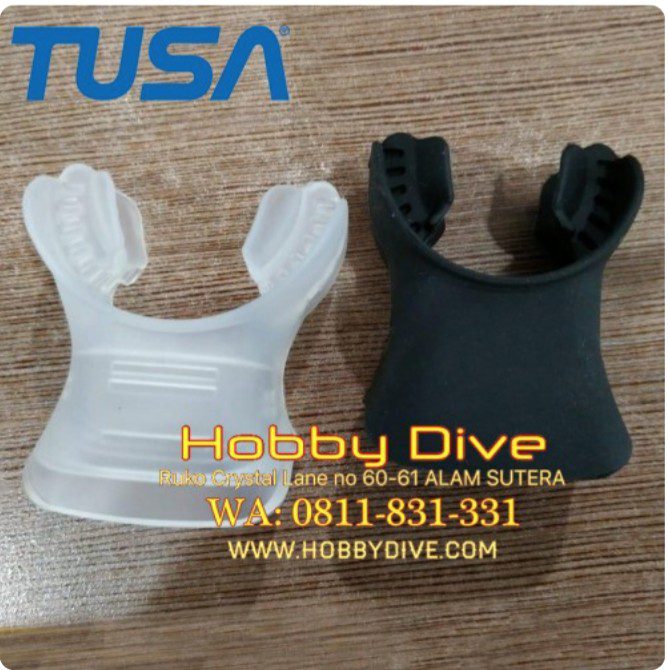 Tusa Mouth Piece Replacement MP-175Q/QB For Snorkel Hyperdry SP-0101