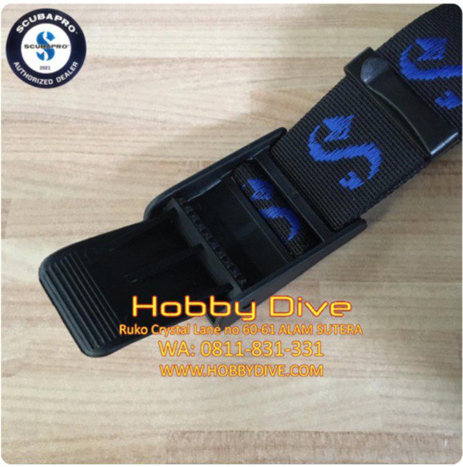Scubapro Weight Belt With Plastic Buckle Black - Scuba Diving