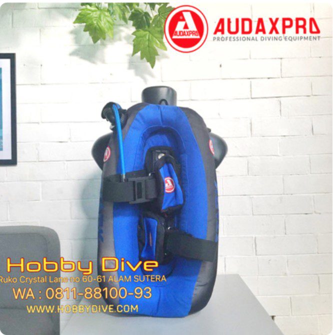 AUDAXPRO BCD Stark BiColor - Blue - Scuba Diving