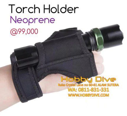Torch Holder Glove Neoprene with strap HD- 219
